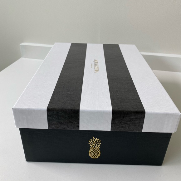 Aquazzura Tan Suede High-Heeled Sandals with Fringe and Ankle Strap in size 7 US - Picture 8 of 8